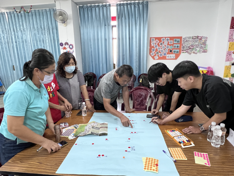 跨世代繪製風土地圖　公事所與大寮義仁社區共創標記【中山新聞】圖片